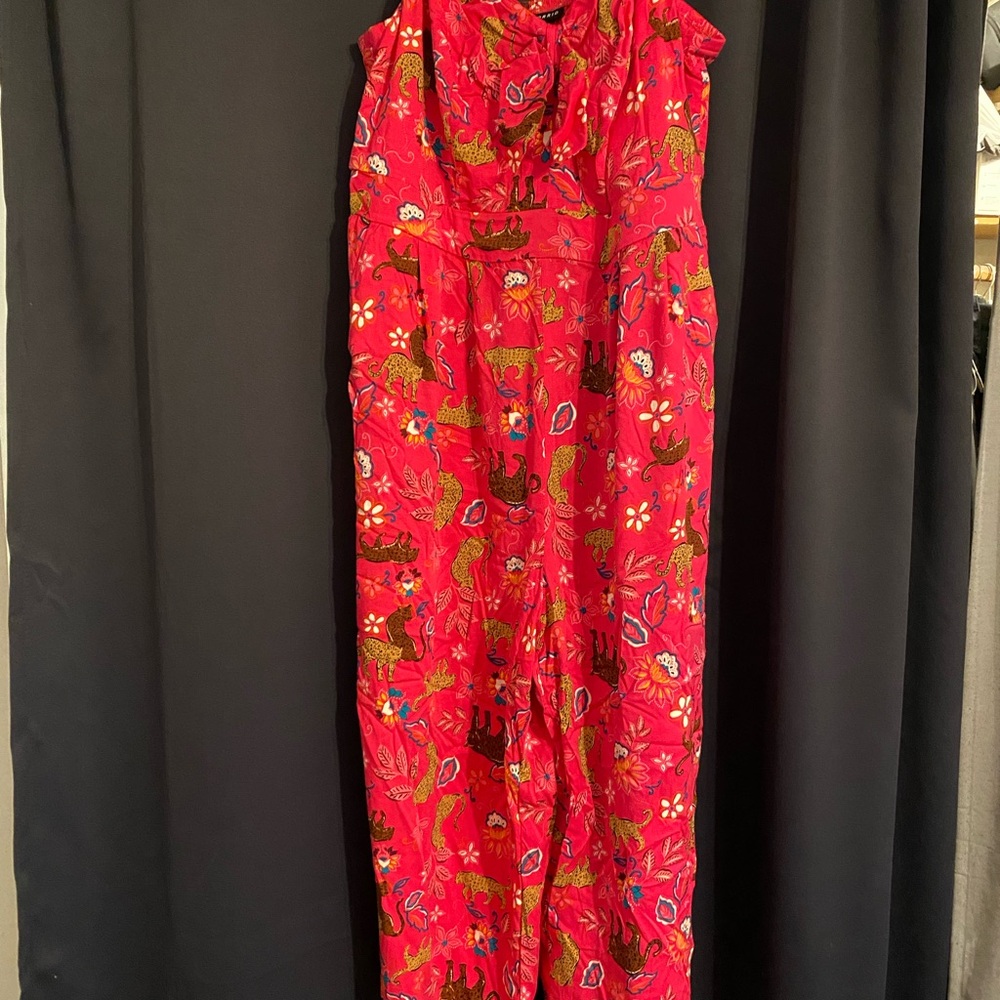 Colorful Floral Jumpsuit